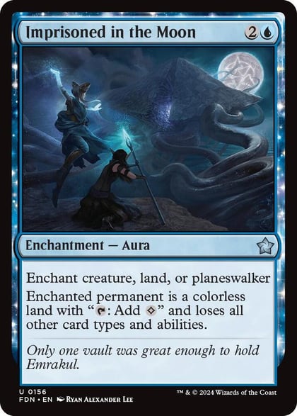 Imprisoned in the Moon, Foundations 156