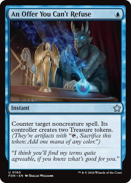 An Offer You Can't Refuse, Foundations 160