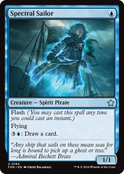 Spectral Sailor (0164), Foundations 164