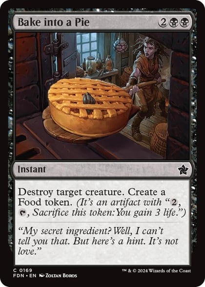Bake into a Pie, Foundations 169