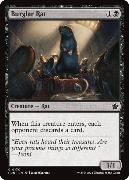 Burglar Rat, Foundations 170