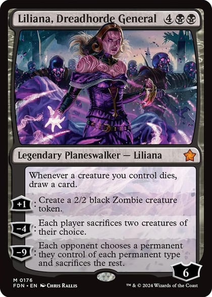 Liliana, Dreadhorde General, Foundations 176