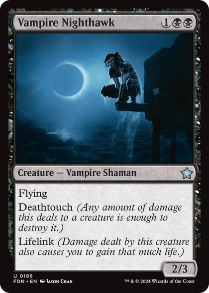 Vampire Nighthawk (0186), Foundations 186