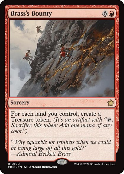 Brass's Bounty, Foundations 190