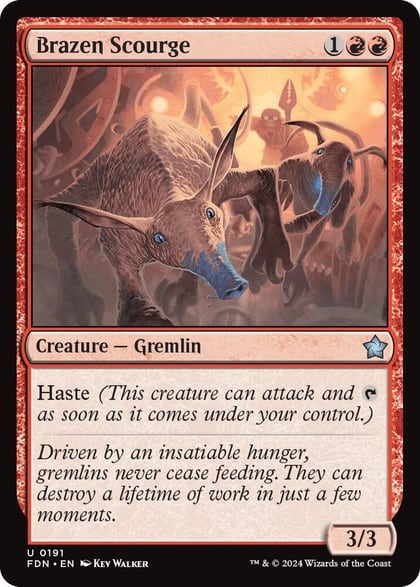 Brazen Scourge, Foundations 191