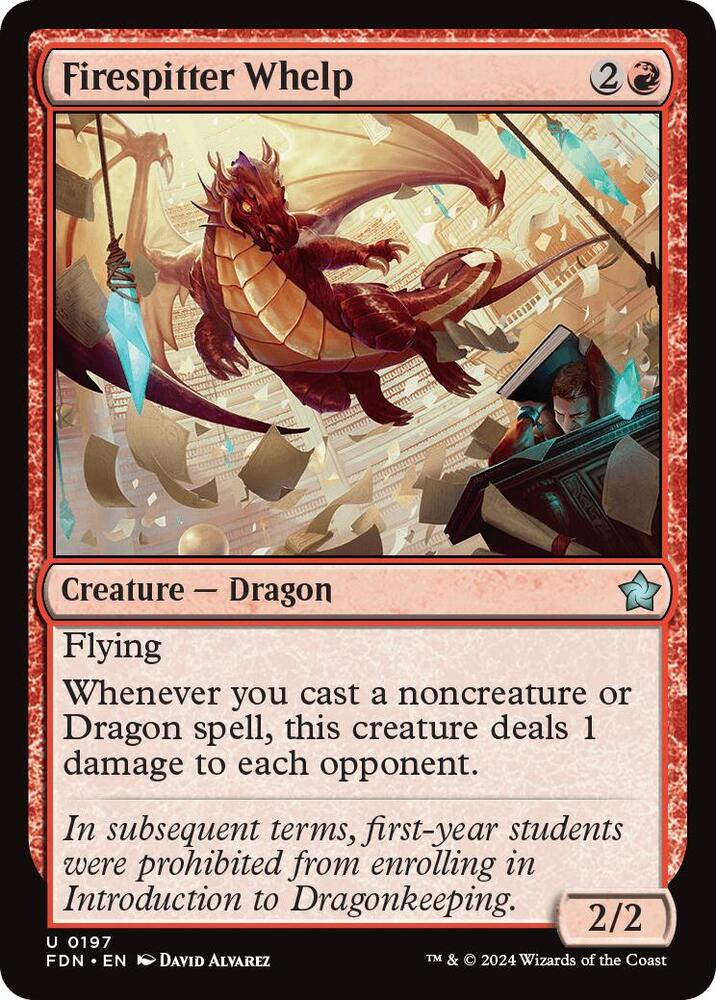 Firespitter Whelp (0197), Foundations 197