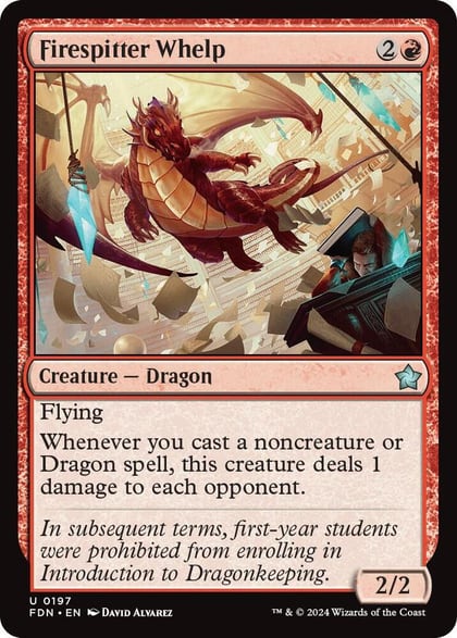 Firespitter Whelp (0197), Foundations 197