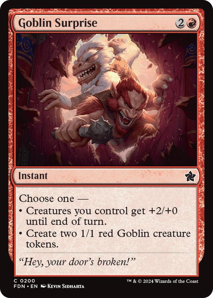 Goblin Surprise, Foundations 200