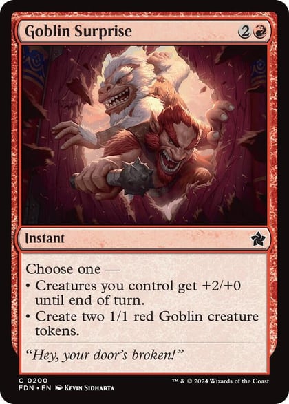 Goblin Surprise, Foundations 200