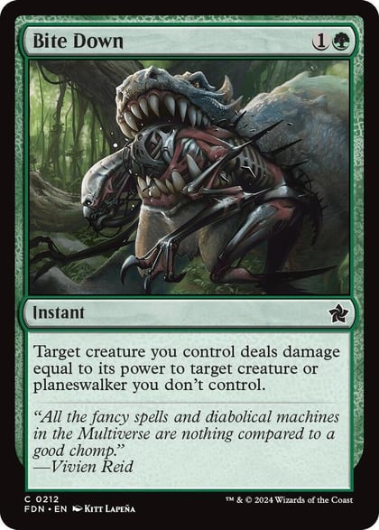 Bite Down, Foundations 212