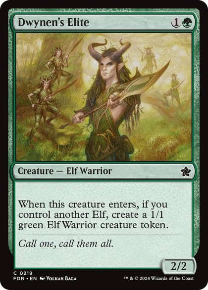 Dwynen's Elite, Foundations 218