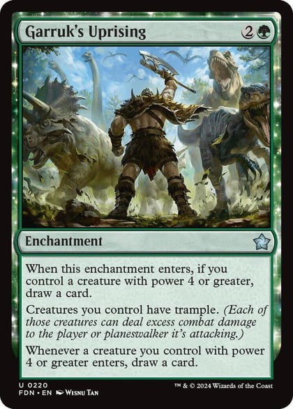 Garruk's Uprising, Foundations 220