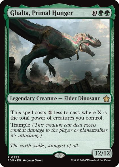 Ghalta, Primal Hunger, Foundations 222