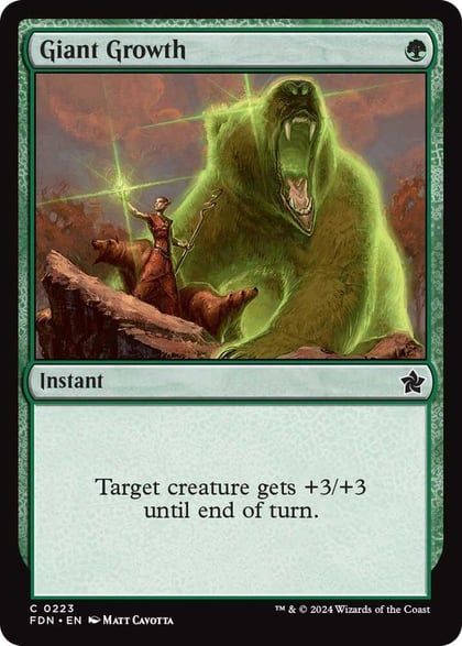 Giant Growth, Foundations 223