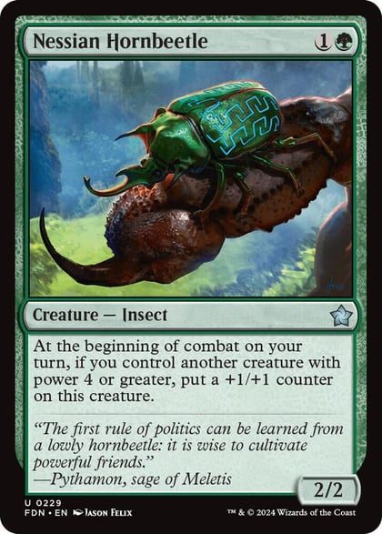 Nessian Hornbeetle, Foundations 229