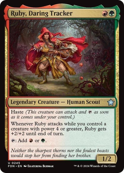 Ruby, Daring Tracker, Foundations 245