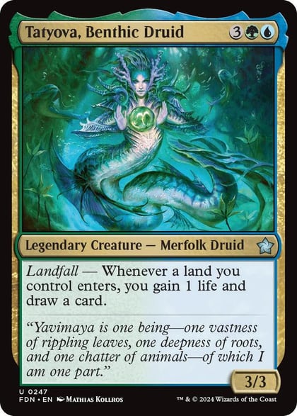 Tatyova, Benthic Druid, Foundations 247