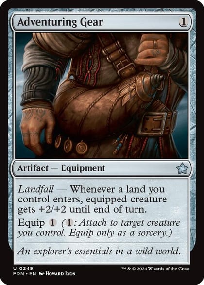 Adventuring Gear, Foundations 249