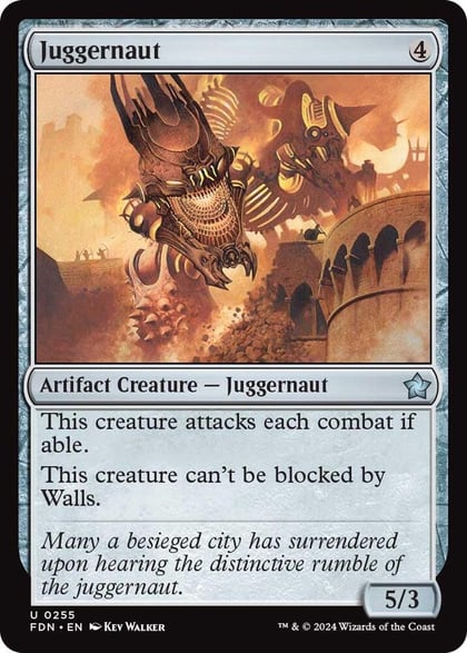 Juggernaut, Foundations 255