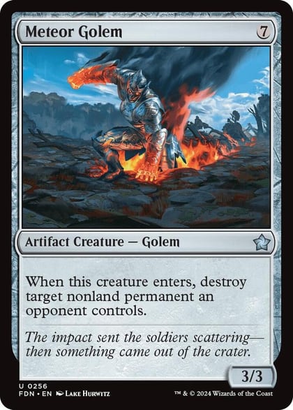 Meteor Golem, Foundations 256
