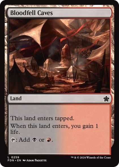 Bloodfell Caves, Foundations 259