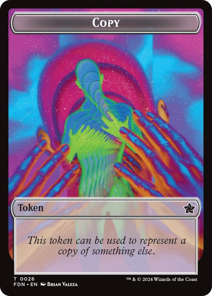 Copy // Human Double-Sided Token, Foundations 26 // 3