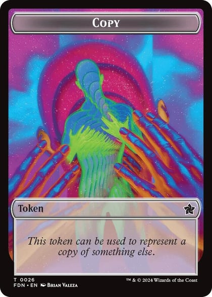 Copy // Human Double-Sided Token, Foundations 26 // 3