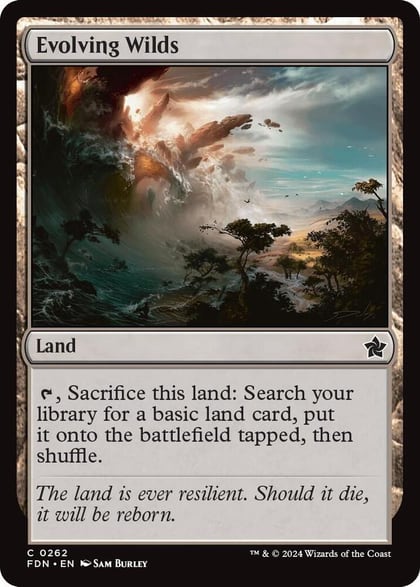 Evolving Wilds, Foundations 262