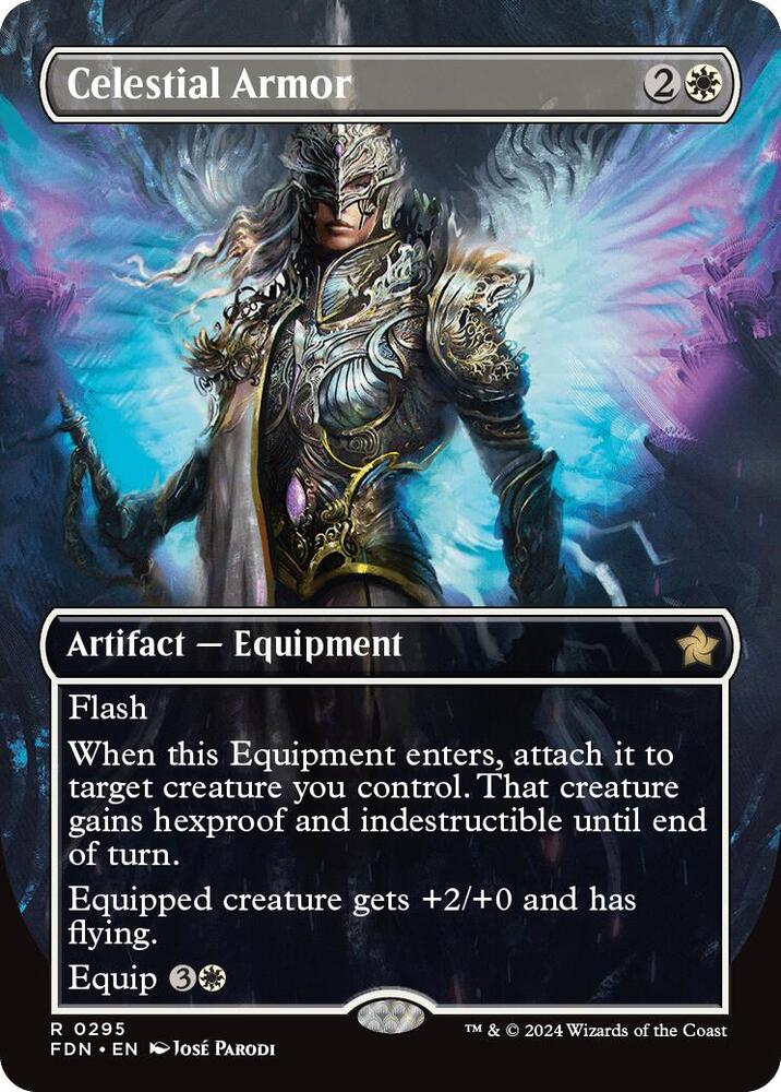Celestial Armor (Borderless), Foundations 295