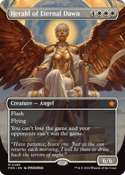 Herald of Eternal Dawn (Borderless), Foundations 299