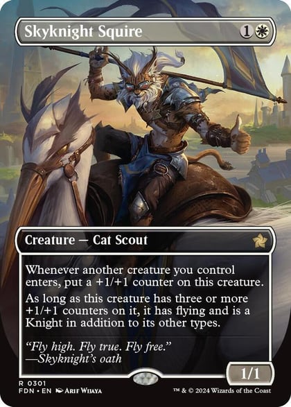 Skyknight Squire (Borderless), Foundations 301