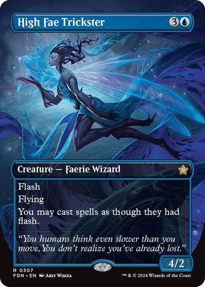 High Fae Trickster (Borderless), Foundations 307