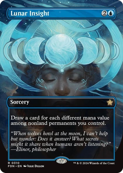 Lunar Insight (Borderless), Foundations 310