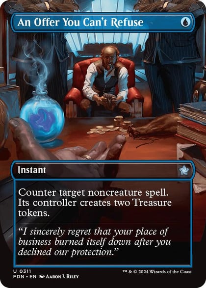 An Offer You Can't Refuse (Borderless), Foundations 311