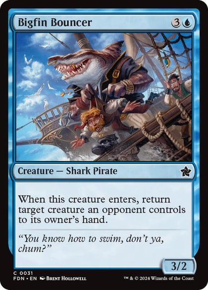 Bigfin Bouncer, Foundations 31