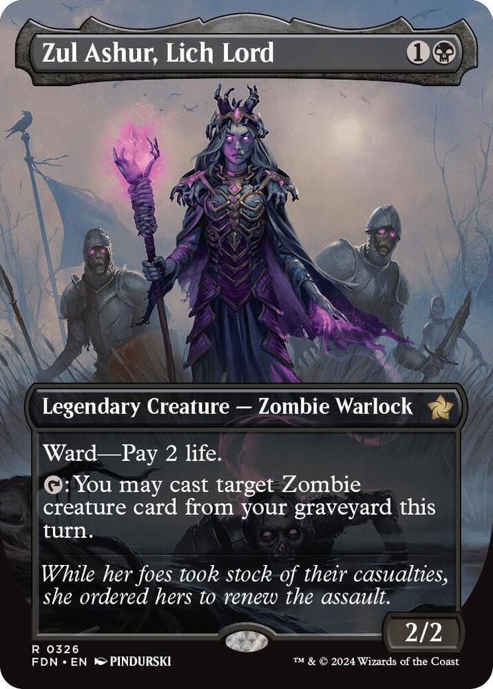 Zul Ashur, Lich Lord (Borderless), Foundations 326