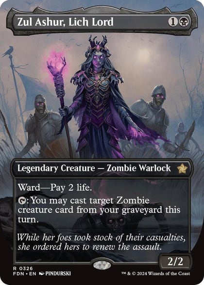Zul Ashur, Lich Lord (Borderless), Foundations 326