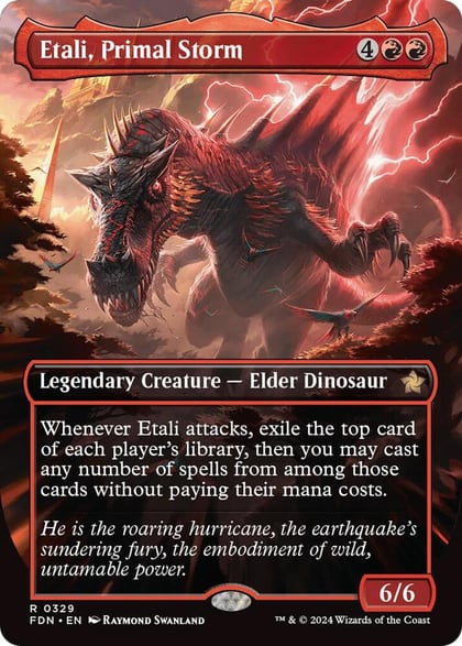 Etali, Primal Storm (Borderless), Foundations 329