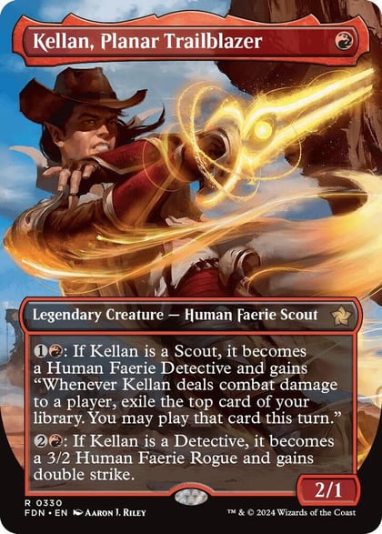 Kellan, Planar Trailblazer (Borderless), Foundations 330