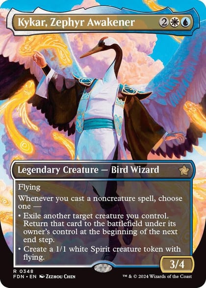 Kykar, Zephyr Awakener (Borderless), Foundations 348