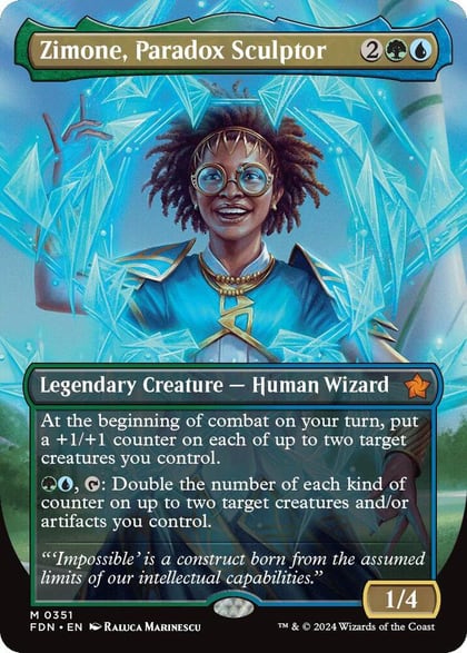 Zimone, Paradox Sculptor (Borderless), Foundations 351