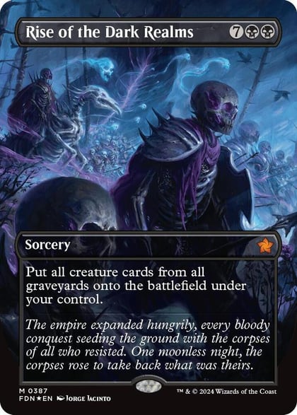 Rise of the Dark Realms (Borderless) (Mana Foil), Foundations 387