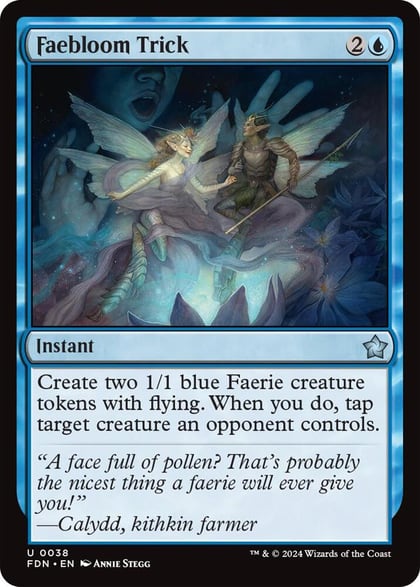 Faebloom Trick, Foundations 38