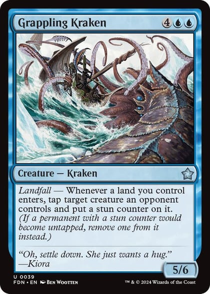 Grappling Kraken, Foundations 39