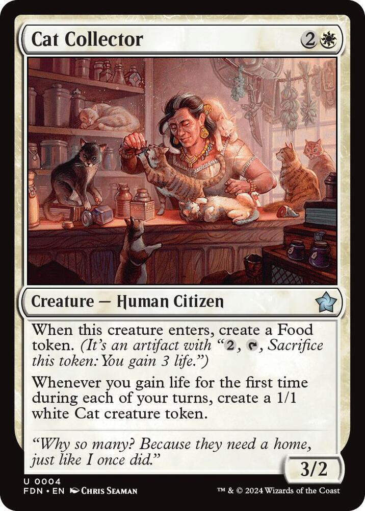 Cat Collector, Foundations 4