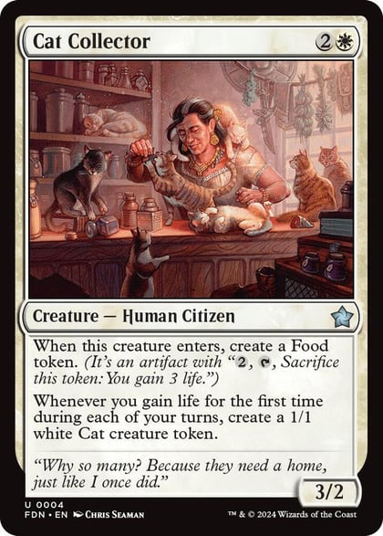 Cat Collector, Foundations 4