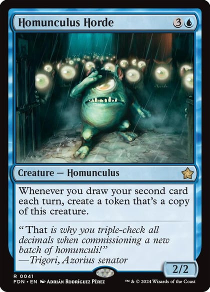 Homunculus Horde, Foundations 41