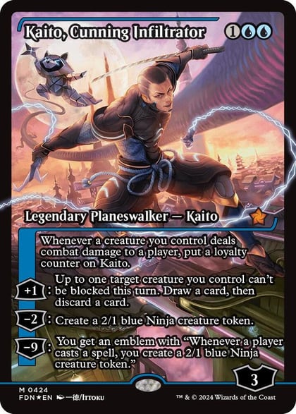 Kaito, Cunning Infiltrator (Showcase), Foundations 424