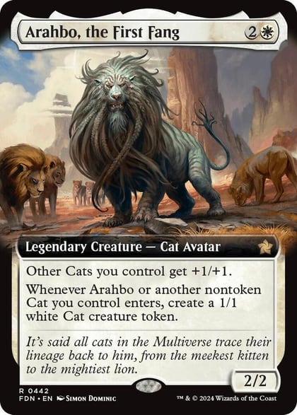 Arahbo, the First Fang (Extended Art), Foundations 442
