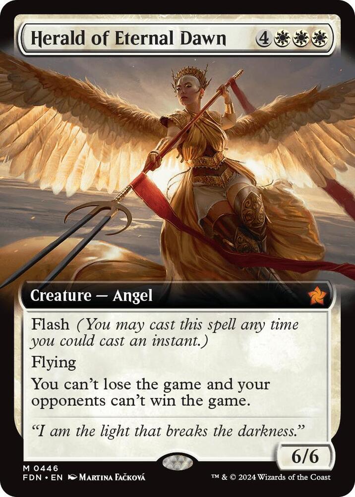 Herald of Eternal Dawn (Extended Art), Foundations 446